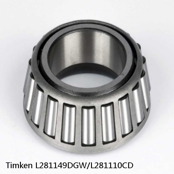 L281149DGW/L281110CD Timken Tapered Roller Bearings #1 small image