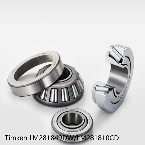 LM281849DW/LM281810CD Timken Tapered Roller Bearings #1 image